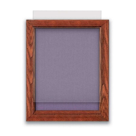 United Visual Products Indoor Enclosed Combo Board, 72"x36", Gold Frame/Blue & Pearl UVCB7236G-BLUE-PEARL